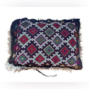 Antique Kilim Alpaca Floor Cushion